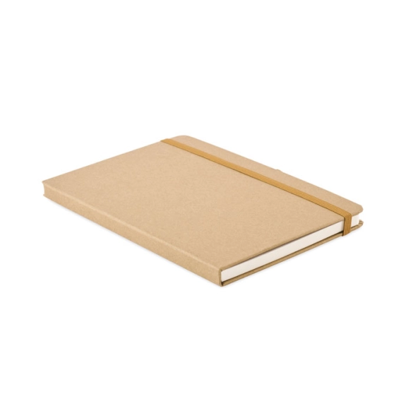 Carnet A5 papier recyclé avec bloc post-it "Mayden"
