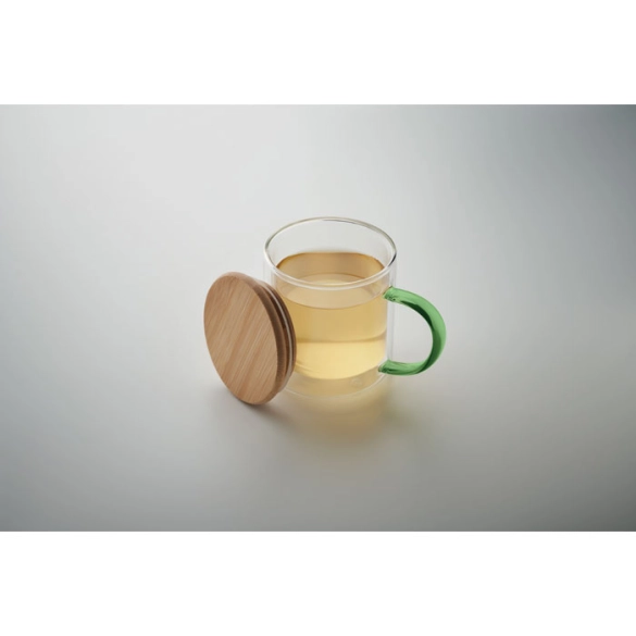 Mug en verre double paroi 300ml "Avelino"