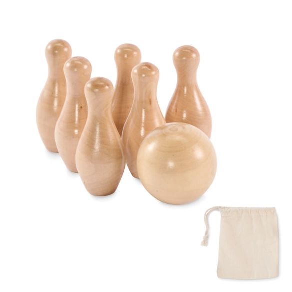 BOLITO, Mini jeu de quilles en pin