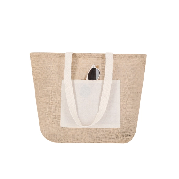Sac de plage en toile de jute "Fervert"