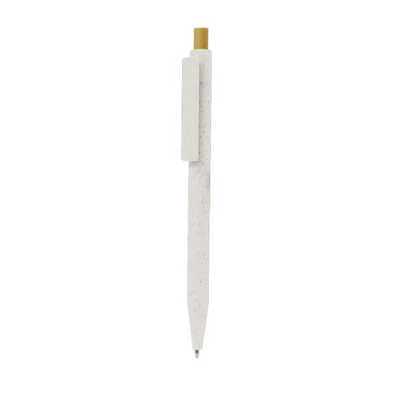 Stylo en paille de blé et bambou "Bouteflex"