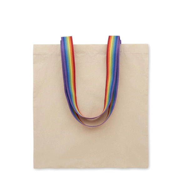 Sac shopping anses arc en ciel "Aurora"