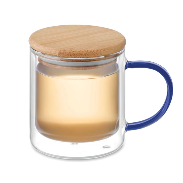 Mug en verre double paroi 300ml "Avelino"