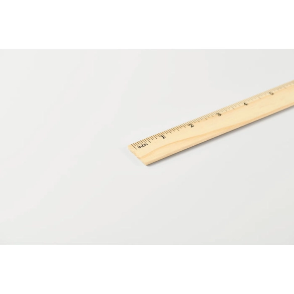 RULER20, Règle en bois 20cm
