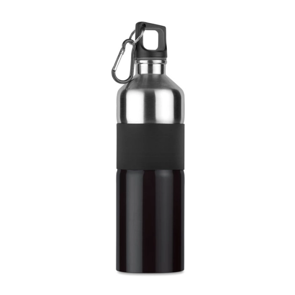Gourde bicolore avec mousqueton 750ml "Tervet"