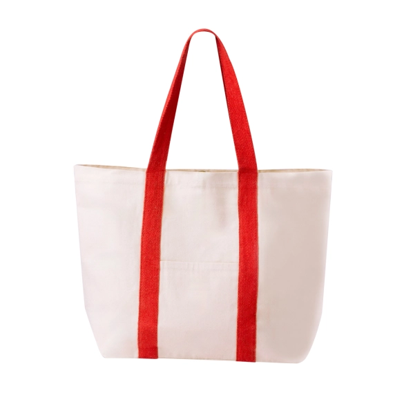 Sac coton 280gr avec poignées de couleurs "Tandesri"