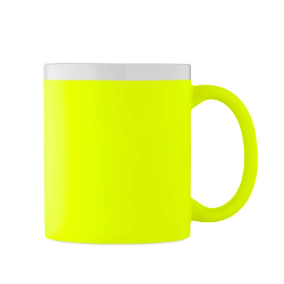 MUGIVA, Mug en céramique 300ml coloris fluo