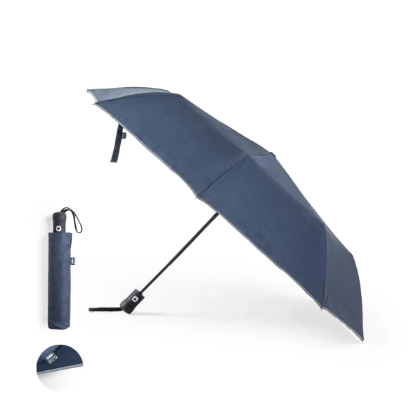 Parapluie pliable en RPET Ø100cm "Pavonet"