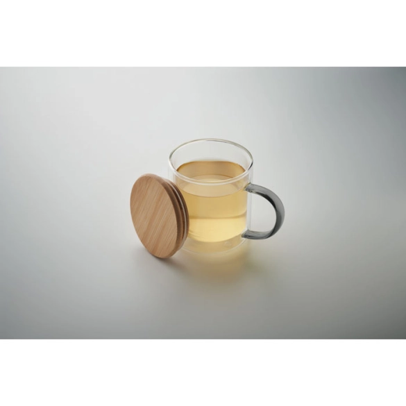 Mug en verre double paroi 300ml "Avelino"