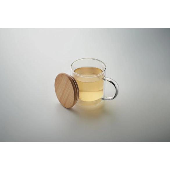 Mug en verre double paroi 300ml "Avelino"