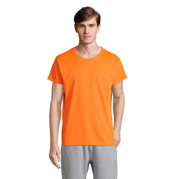 T-shirt unisexe col rond personnalisé 130gr "Santiago"