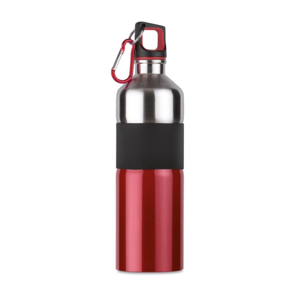 Gourde bicolore avec mousqueton 750ml "Tervet"