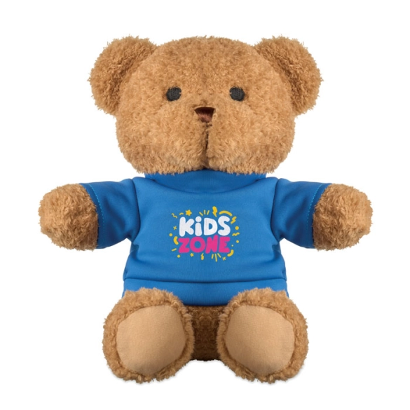 JACKIE, Peluche Ourson t-shirt 23cm