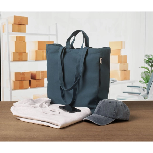 Sac shopping en coton recyclé "Kaley"