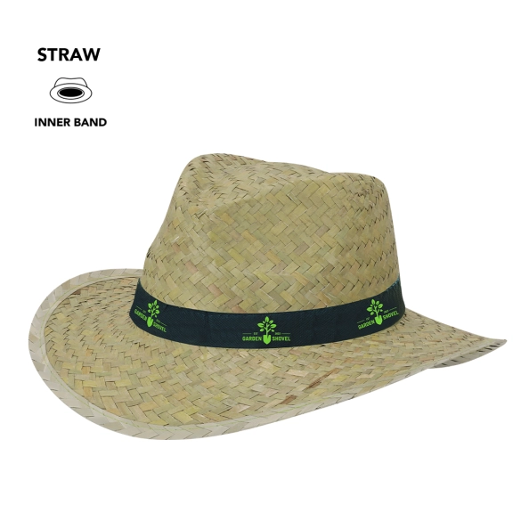 Chapeau de paille "Yumane"