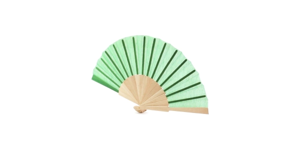 Éventail en bois et polyester "Tornon"
