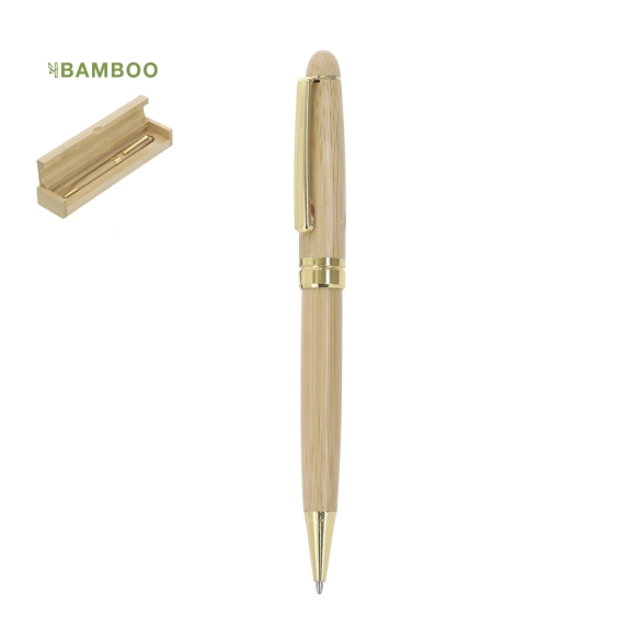 Stylo bambou avec coffret "Kadan"