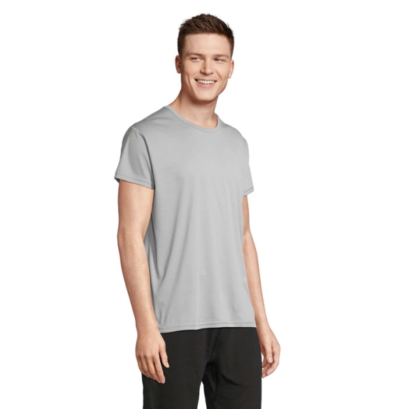 T-shirt unisexe col rond personnalisé 130gr "Santiago"