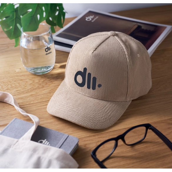 WALE, Casquette 5 pans en velours