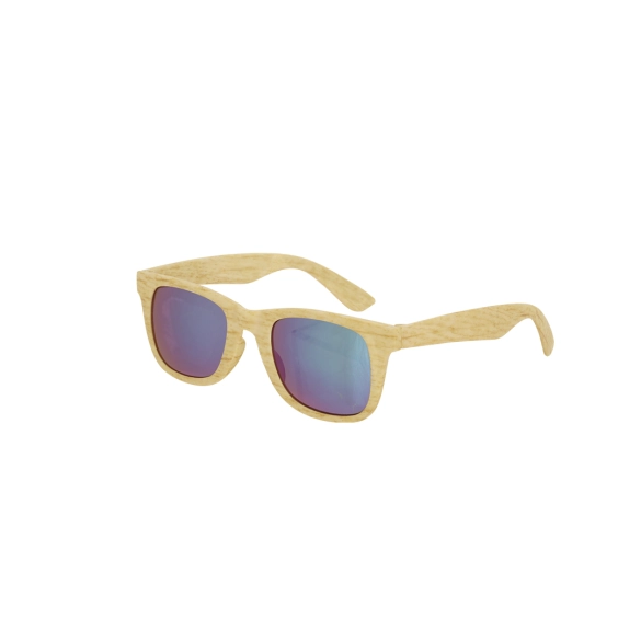 Lunettes de soleil monture bois "Lircle"