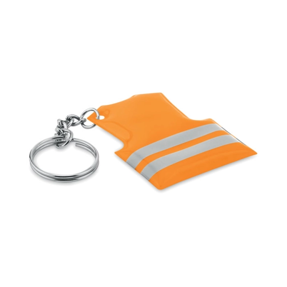VISIBLE RING, Porte-clés gilet de  sécurité