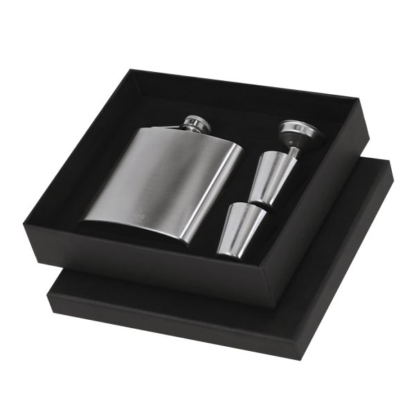 Set flasque 175ml avec verres "Flaskly"