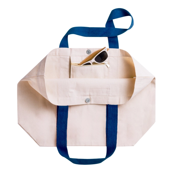 Sac coton 280gr avec poignées de couleurs "Tandesri"