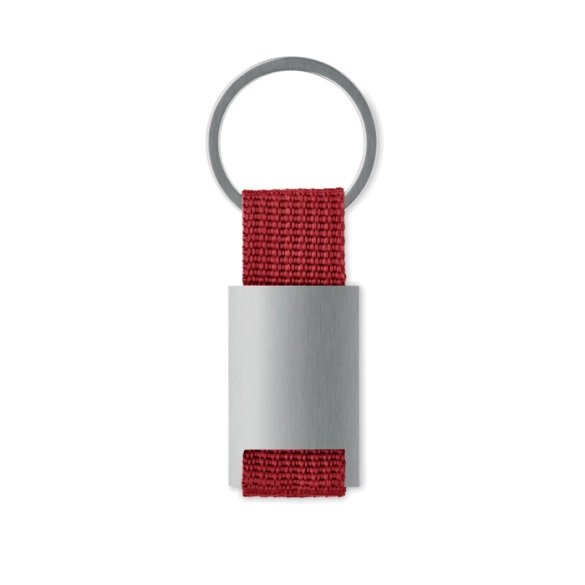 Porte-clés rectangulaire métallique "Bratara"