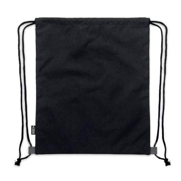 Sac à cordon en PU RPET 2 tons "Kirsten"