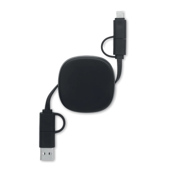 LINEA, Câble de charge rétractable 60W