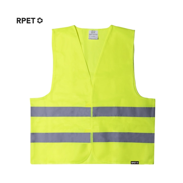 Gilet réfléchissant adulte en RPET "Froxtroc"