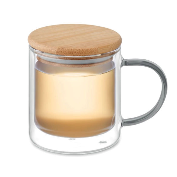 Mug en verre double paroi 300ml "Avelino"